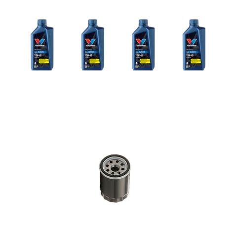Kit filtro olio e 4L compatibile con Fiat Doblo 1.6 16v 76kw dal 2001