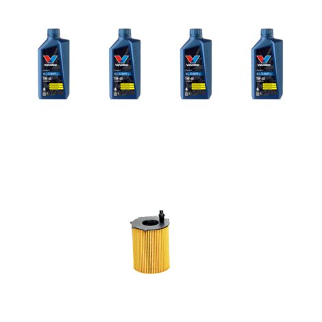 Kit filtro olio e 4L compatibile con Fiat Panda III 0.9 TwinAir Turbo 63kw dal 2012