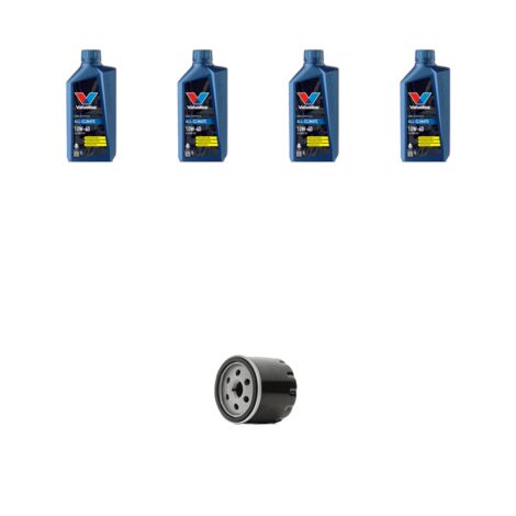 Kit filtro olio e 4L compatibile con Fiat Punto II 1.8 16v 96kw dal 1999