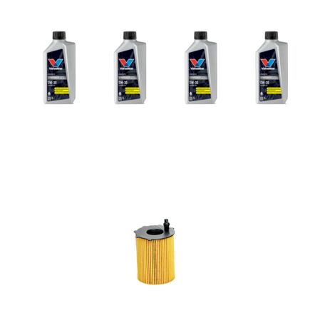 Kit filtro olio e 4L compatibile con Ford Ecosport 1.5 tdci 74kw dal 2015