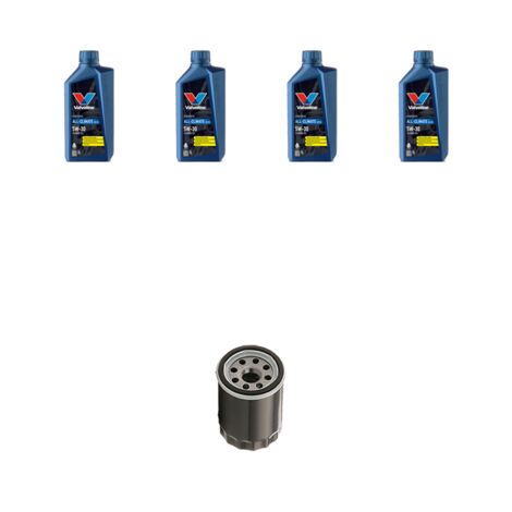 Kit filtro olio e 4L compatibile con Ford Focus C-Max 1.6 Ti-VCT 85kw dal 2004