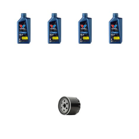 Kit filtro olio e 4L compatibile con Ford Kuga II 1.6 EcoBoost 110kw dal 2013