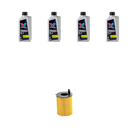 Kit filtro olio e 4L compatibile con Ford Mondeo V 1.5 Tdci 88kw dal 2015