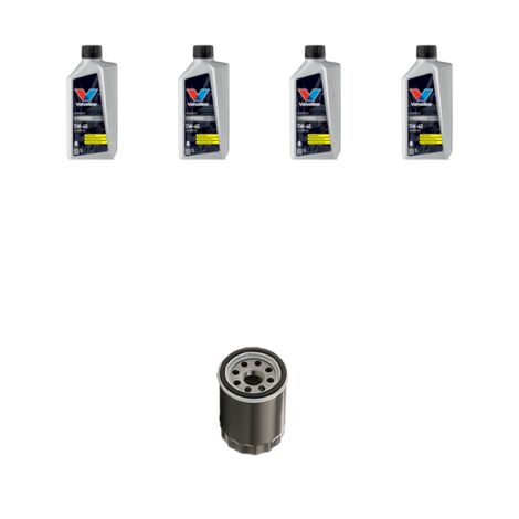 Kit filtro olio e 4L compatibile con Honda Civic VII 1.4i 55kw dal 2001