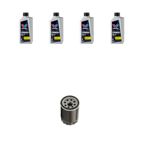 Kit filtro olio e 4L compatibile con Honda FR-V 1.7 92kw dal 2005