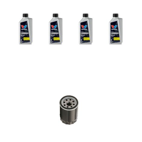 Kit filtro olio e 4L compatibile con Honda FR-V 1.8 103kw dal 2007