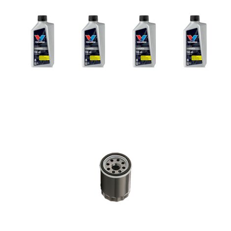 Kit filtro olio e 4L compatibile con Honda Jazz II 1.2 57kw dal 2002