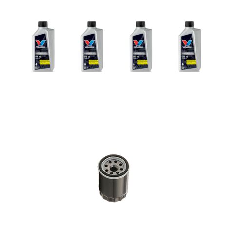 Kit filtro olio e 4L compatibile con Honda Jazz III 1.5 88kw dal 2008
