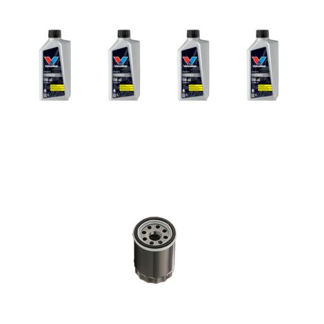 Kit filtro olio e 4L compatibile con Honda Stream 1.7 16v 92kw dal 2001