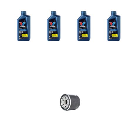 Kit filtro olio e 4L compatibile con Hyundai Accent III (MC) 1.4 71KW dal 2006