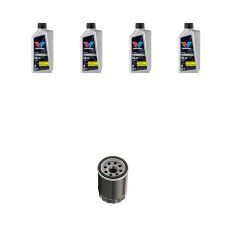 Kit filtro olio e 4L compatibile con Hyundai Bayon 1.0 T-GDI 48v Hybrid 88kw dal 2021