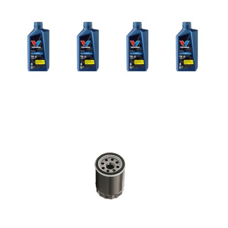 Kit filtro olio e 4L compatibile con Hyundai i10 1.2 63kw dal 2011