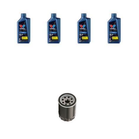 Kit filtro olio e 4L compatibile con Hyundai i10 1.2 LPG 57kw dal 2010