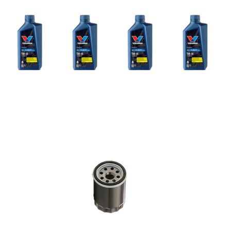 Kit filtro olio e 4L compatibile con Hyundai i20 II 1.0 T-GDi 88KW dal 2016