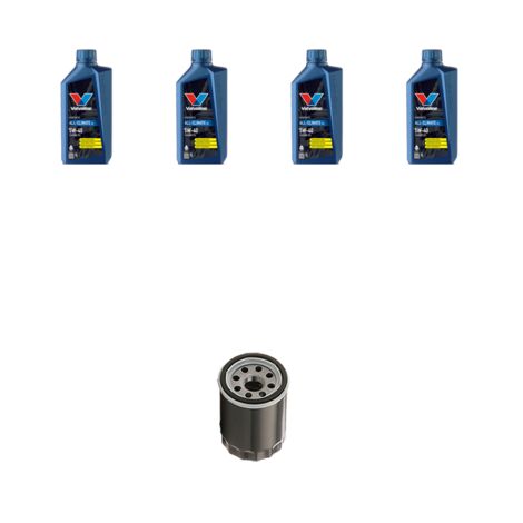 Kit filtro olio e 4L compatibile con Hyundai Ix35 1.6 99kw dal 2010
