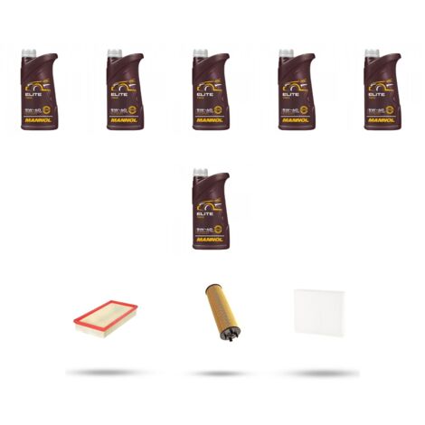 Kit filtro olio e 4L compatibile con Hyunday ix35 2.0 theta 110kw dal 2010