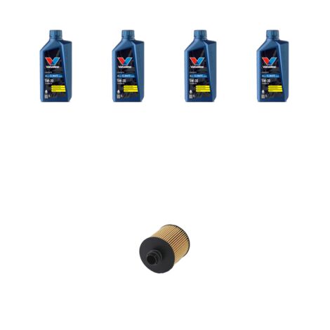 Kit filtro olio e 4L compatibile con Jeep Cherokee IV (KL) 2.0 MJT 103kw dal 2014