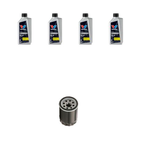 Kit filtro olio e 4L compatibile con Jeep Compass II (MP) 1.4 Multiair 125kw dal 2017