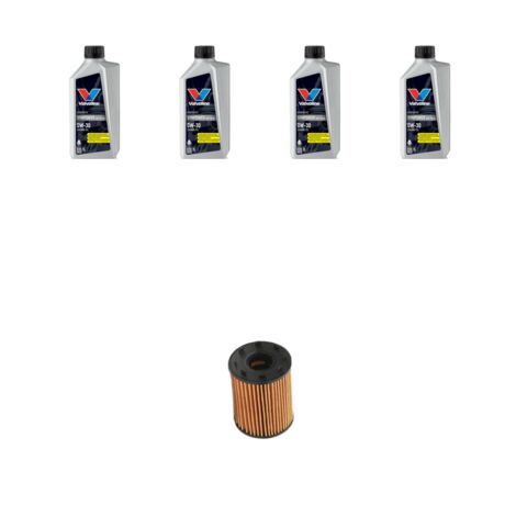 Kit filtro olio e 4L compatibile con Jeep Renegade (BU) 1.4 Multiair 125kw dal 2014