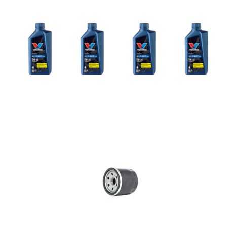 Kit filtro olio e 4L compatibile con Kia Carens III 2.0 16V 107kw dal 2006