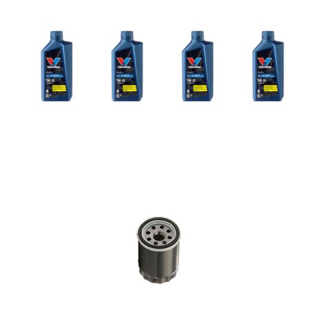 Kit filtro olio e 4L compatibile con Kia Picanto II (TA) 1.2 63kw dal 2011