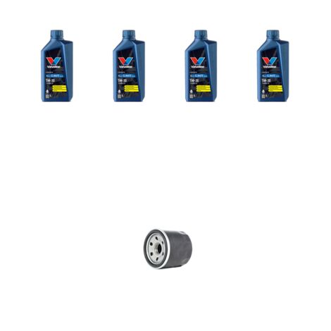 Kit filtro olio e 4L compatibile con Kia Sportage III (SL) 2.0 110KW 2010
