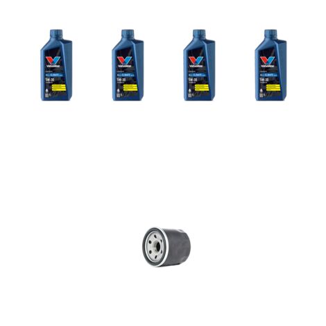Kit filtro olio e 4L compatibile con Kia Sportage IV (QL) 1.6 GDI 97kw dal 2016