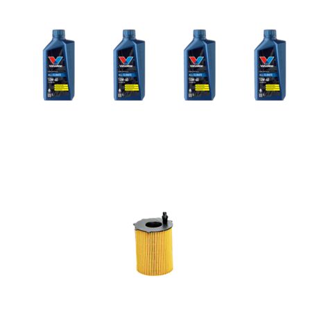 Kit filtro olio e 4L compatibile con Mazda 3 (BK) 1.6 CD 80kw dal 2004 al 2009