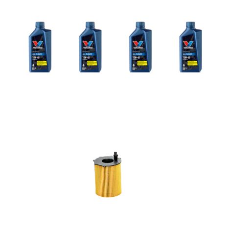 Kit filtro olio e 4L compatibile con Mazda 3 (BL) 1.6 CD 80kw dal 2008
