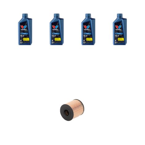 Kit filtro olio e 4L compatibile con Mini ONE II (R55,R56,R609) 1.6 72kw dal 2010
