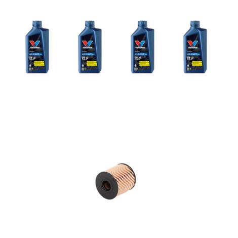 Kit filtro olio e 4L compatibile con Mini ONE II (R56) 1.4 55kw dal 2009 al 2010