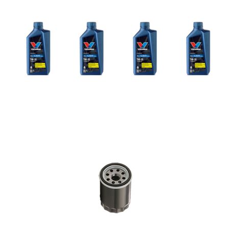 Kit filtro olio e 4L compatibile con Mitsubshi ASX (GA7W) 1.6 MIVEC 85kw Dal 2010