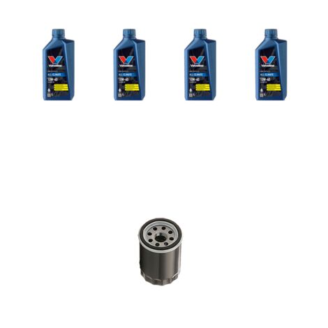 Kit filtro olio e 4L compatibile con Nissan Almera II (N16) 2.0 100kw Dal 2000