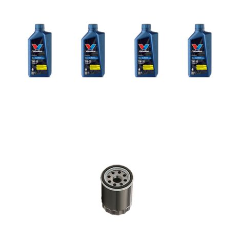Kit filtro olio e 4L compatibile con Opel Astra K 1.4 CNG 81kw Dal 2017