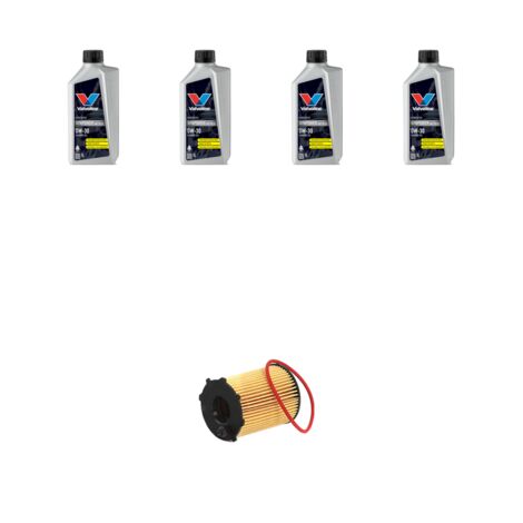 Kit filtro olio e 4L compatibile con Opel Combo E 1.6 d 55kw Dal 2018