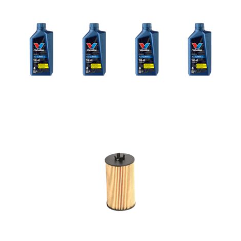 Kit filtro olio e 4L compatibile con Opel Corsa D 1.2 16V GPL 59kw Dal 2009