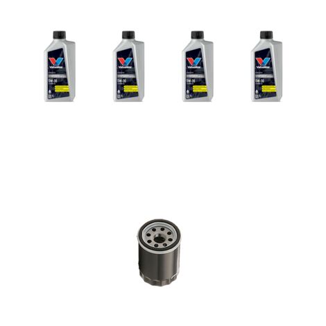 Kit filtro olio e 4L compatibile con Opel Crossland X (P17) 1.2 81kw dal 2017