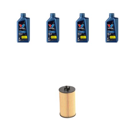 Kit filtro olio e 4L compatibile con Opel Meriva B 1.4 74kw dal 2010