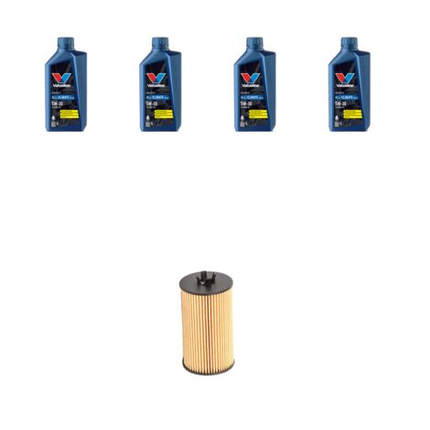 Kit filtro olio e 4L compatibile con Opel Meriva B 1.4 88kw dal 2010