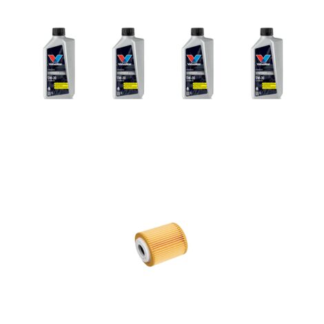 Kit filtro olio e 4L compatibile con Peugeot 2008 II 1.5 BlueHDI 96kw dal 2019