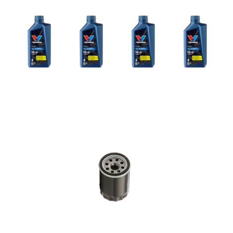 Kit filtro olio e 4L compatibile con Renault Espace V 1.8 TCe 225 165Kw dal 2016