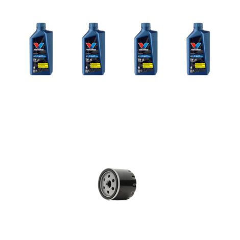 Kit filtro olio e 4L compatibile con Renault Scenic I 1.4 16v 70kw Dal 1999