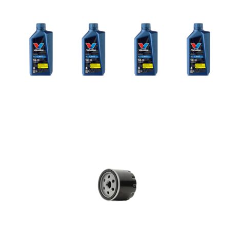Kit filtro olio e 4L compatibile con Renault Scenic I 1.6 16v 81kw Dal 1999