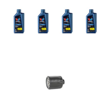 Kit filtro olio e 4L compatibile con Seat Ibiza II 1.0 37kw Dal 1999