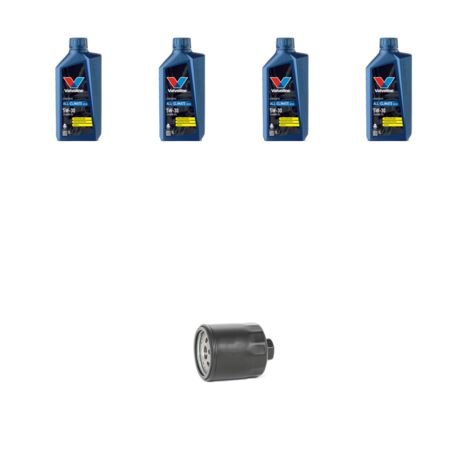 Kit filtro olio e 4L compatibile con Seat Ibiza II 1.4 16v 55kw Dal 1999
