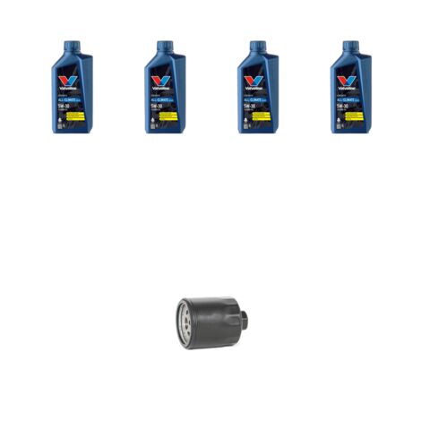 Kit filtro olio e 4L compatibile con Seat Ibiza II 1.4 44kw Dal 1999