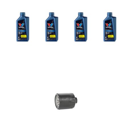 Kit filtro olio e 4L compatibile con Seat Ibiza III 1.4 16v 63kw dal 2006 al 2009
