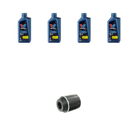 Kit filtro olio e 4L compatibile con Seat Ibiza IV 1.2 TSI 63kw dal 2012