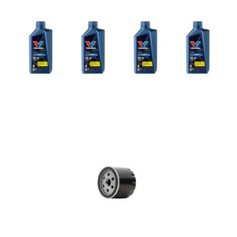 Kit filtro olio e 4L compatibile con Seat Ibiza IV 1.2 TSI 81kw dal 2015