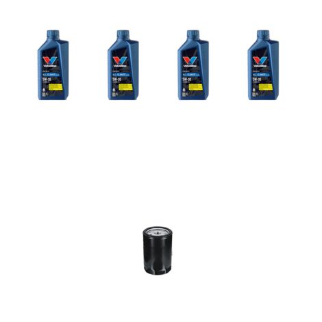 Kit filtro olio e 4L compatibile con Seat Ibiza IV 1.4 TDI 66kw dal 2015